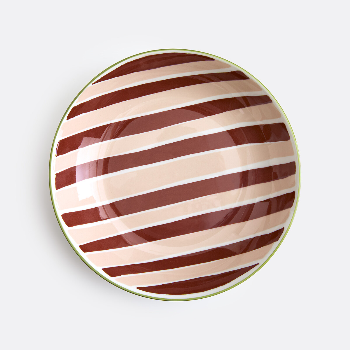 Service de table 18 pièces en porcelaine, FIGUE multicolore, LA REDOUTE INTERIEURS
