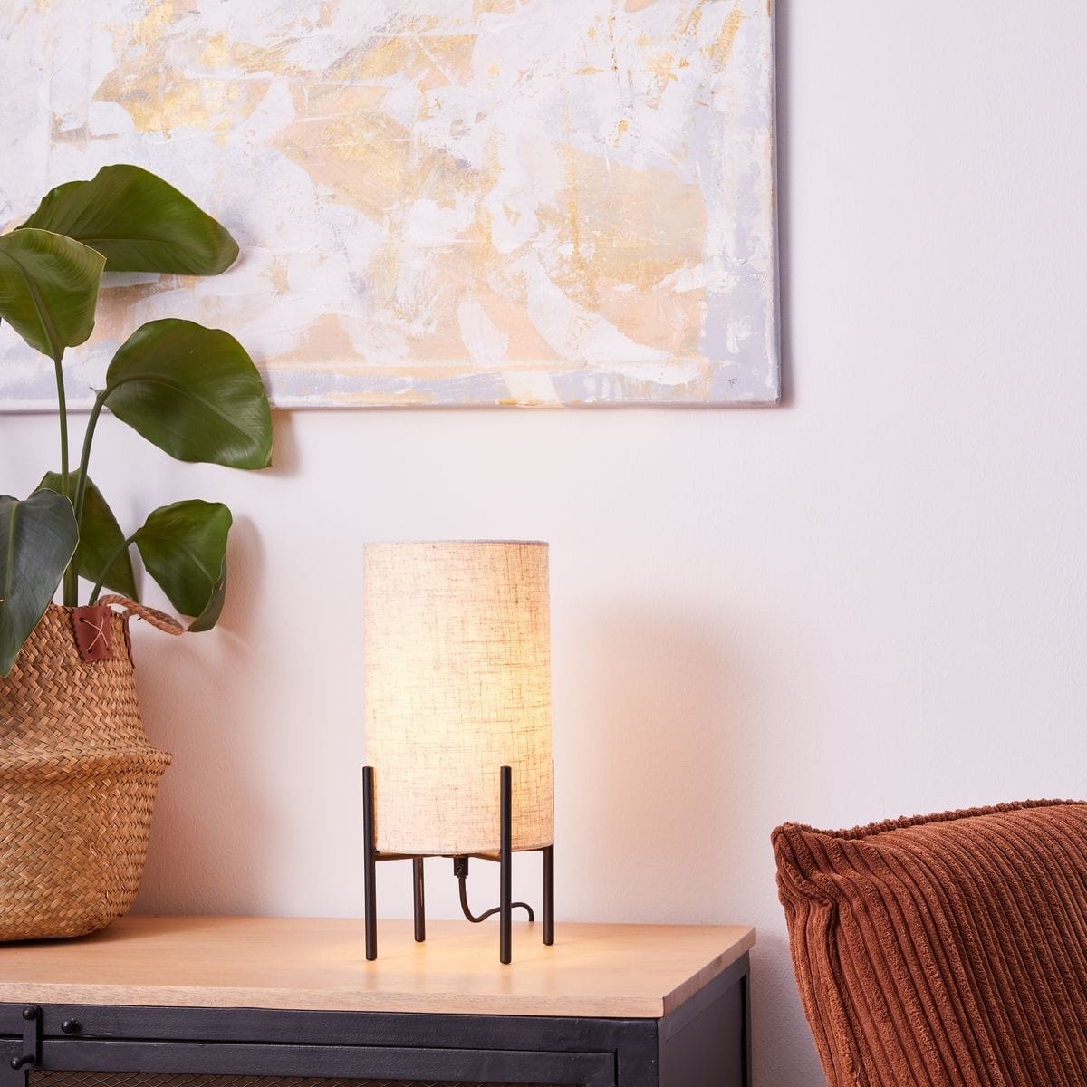 Lampe FAIRHILL noir, BRILLIANT