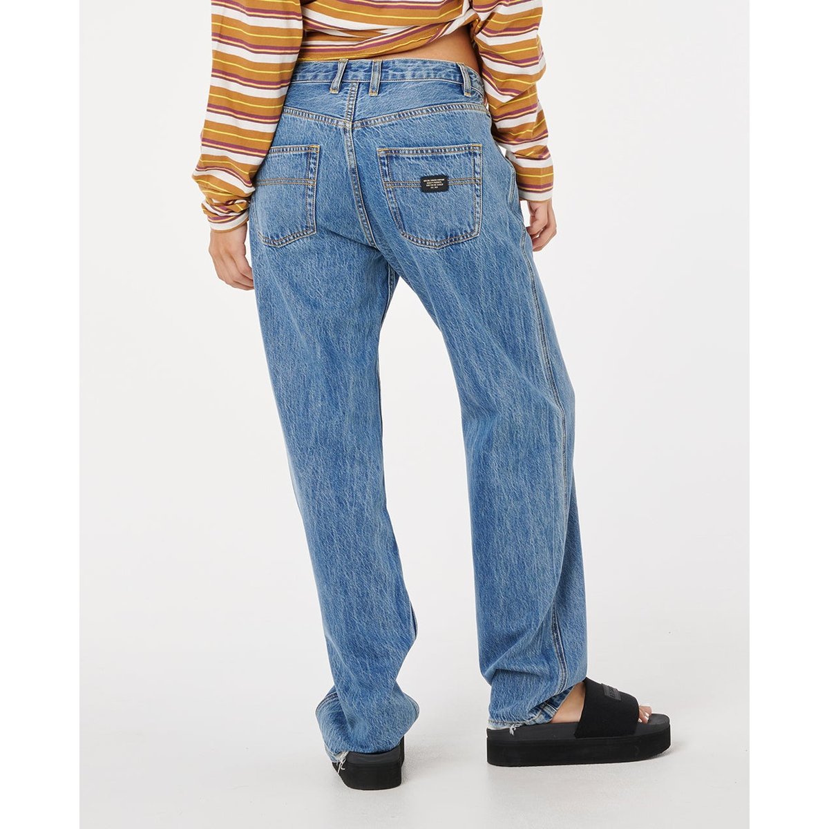 Jean relax STEPHANIE GILMORE bleu denim, RIP CURL
