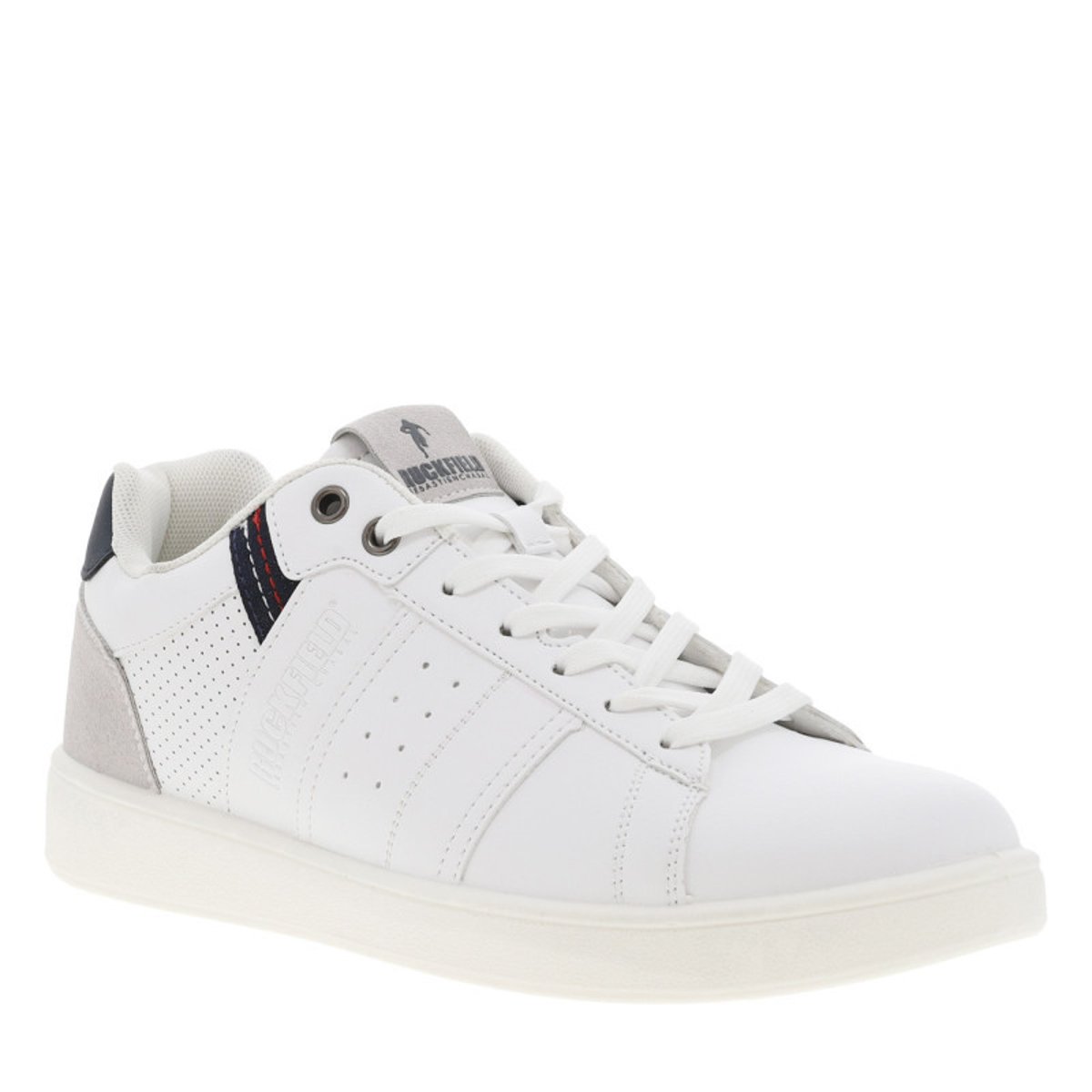 Baskets talon plat blanc, RUCKFIELD