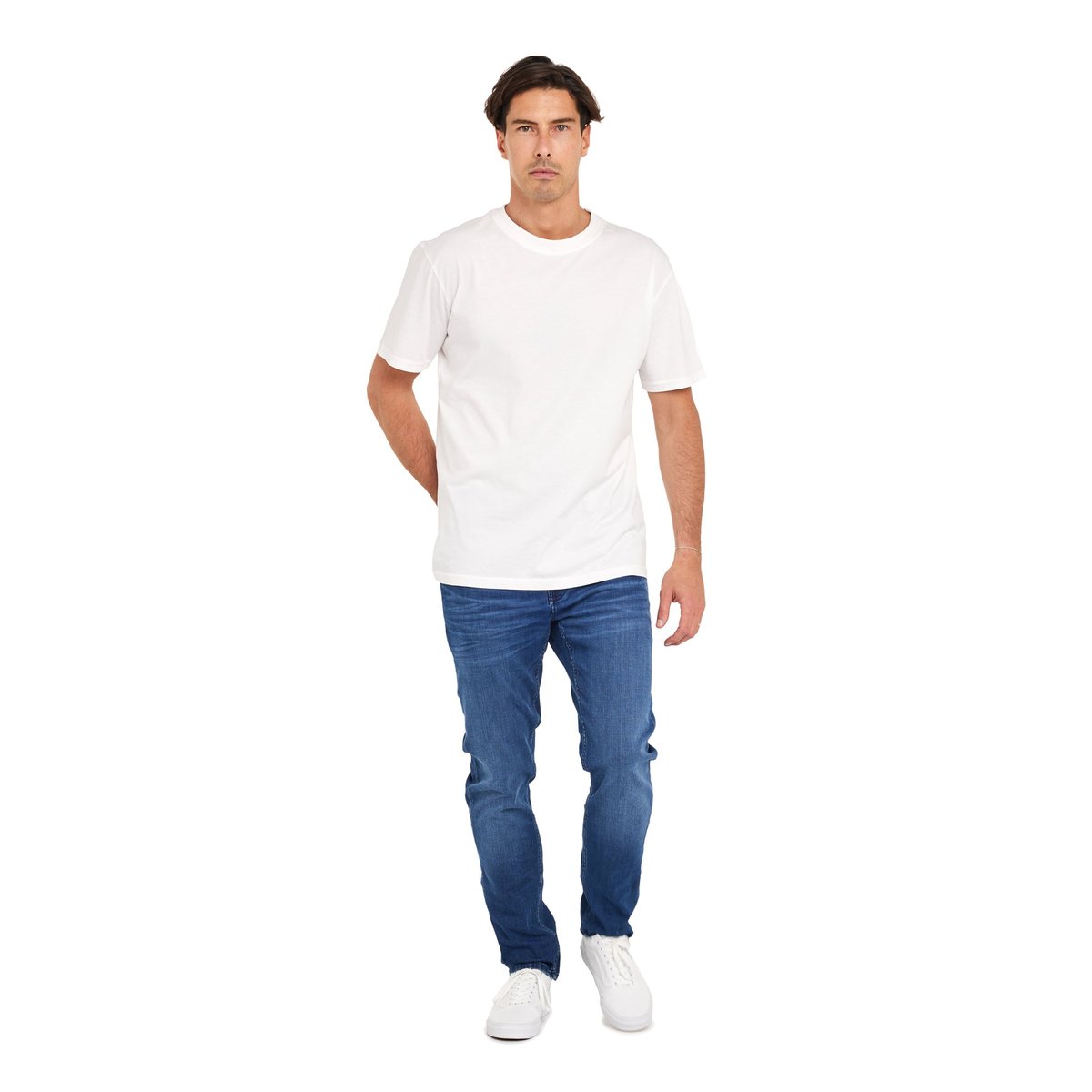 PANTALON REGULAR STELLAR bleu, PULLIN