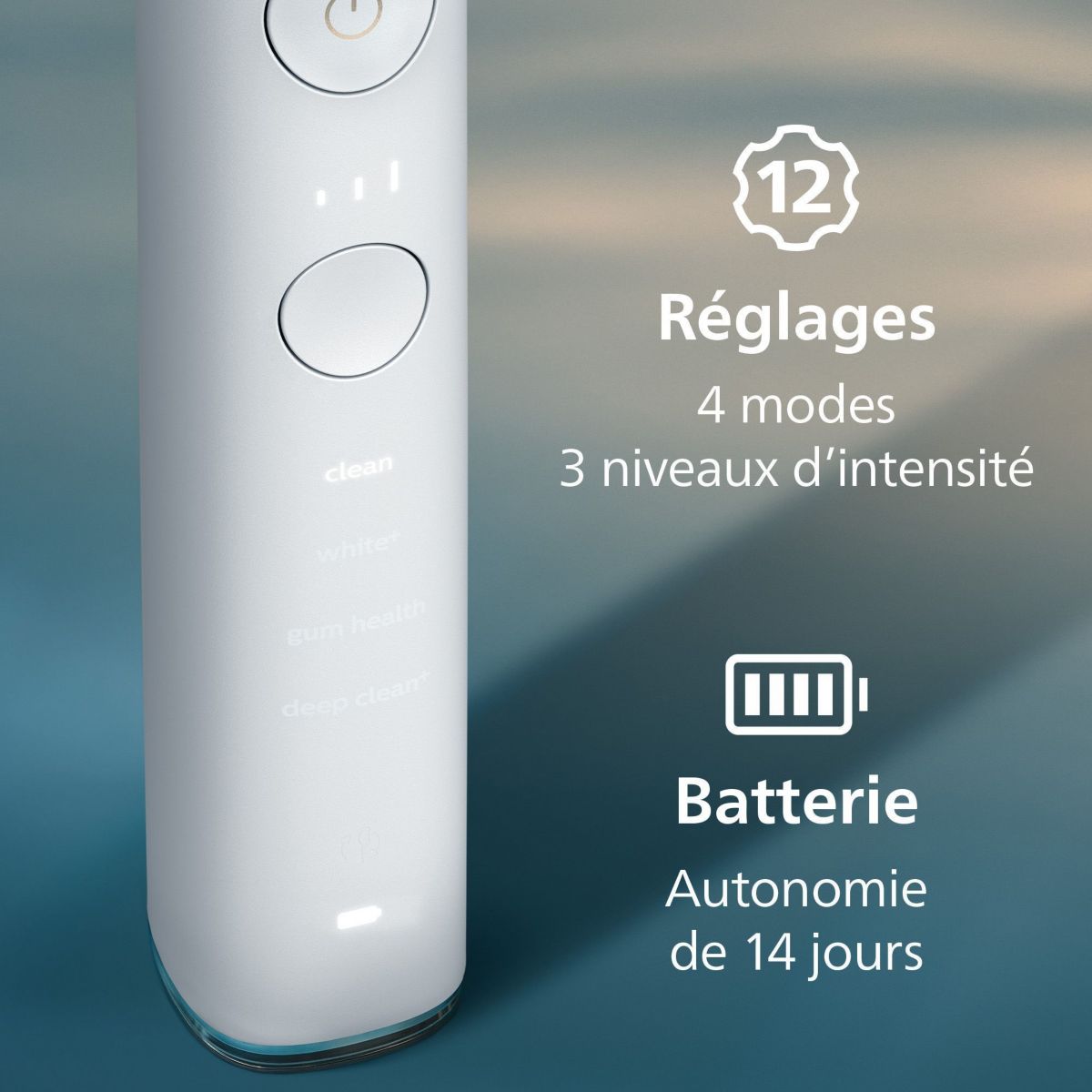 Brosse à dents électrique Sonicare 2000 series HX3651/13 couleur unique, PHILIPS