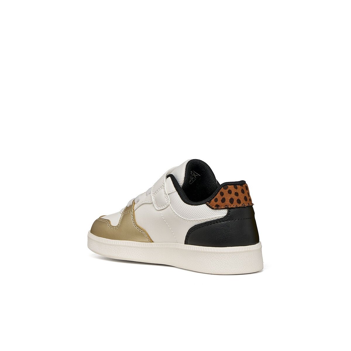 Zapatillas bajas transpirables, NEW EMBERLIX blanco/negro/oro, GEOX