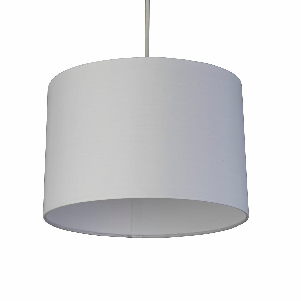 30cm Laval Cotton Drum Shade in White white, SO'HOME