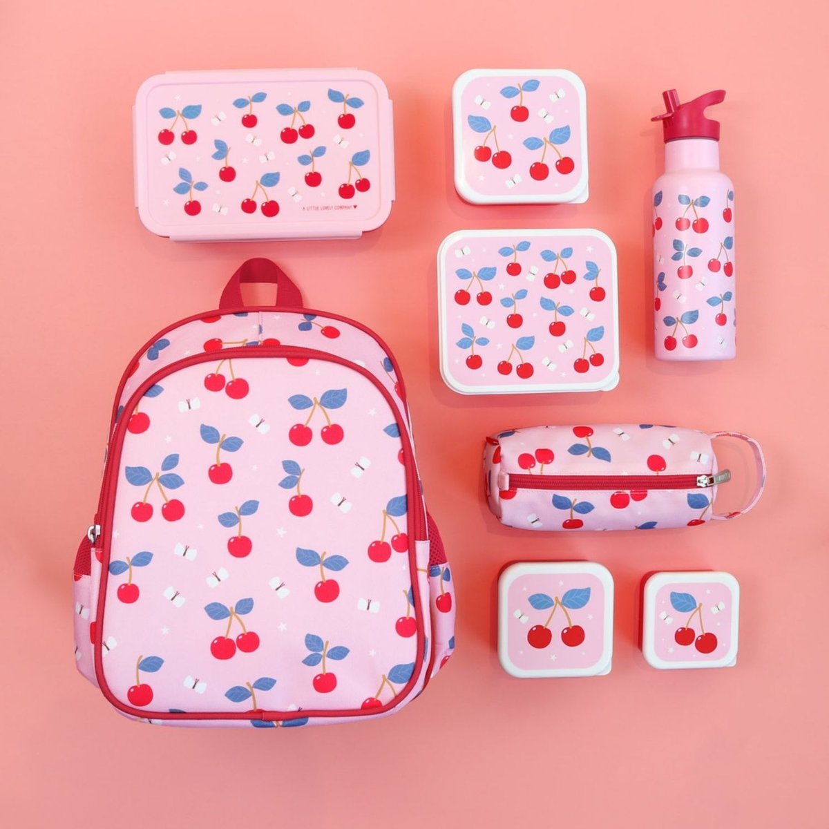 Trousse rose, rouge, violet, A LITTLE LOVELY COMPANY