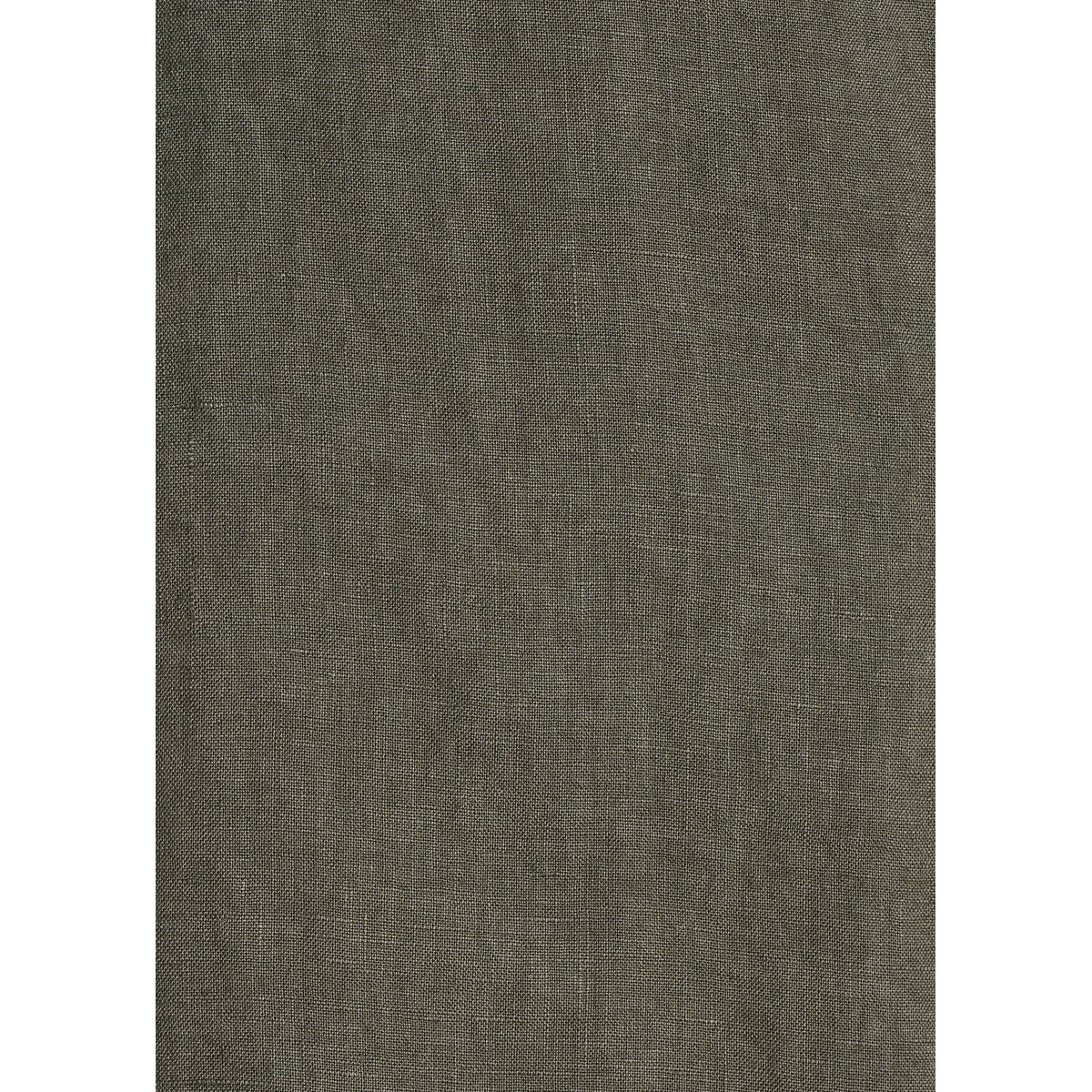 Robe courte ample en lin col V cypres, LA FEE MARABOUTEE