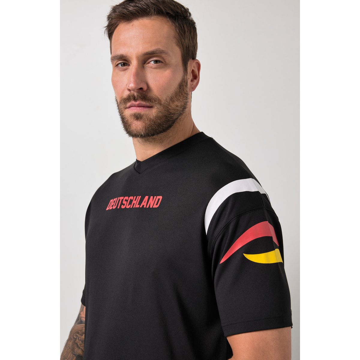 Maillot, manches courtes noir, JP1880