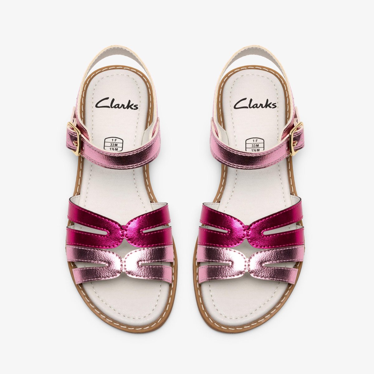 Sandales Synthétique LUANA DRESS K rose, CLARKS