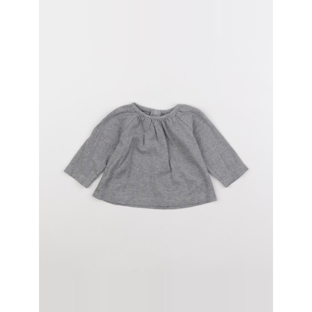 Tee-shirt - Très bon état gris, PETIT BATEAU