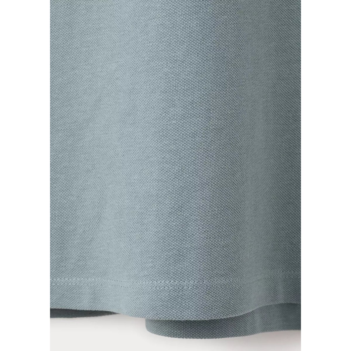 Polo coton manches courtes bleu, MANGO TEEN