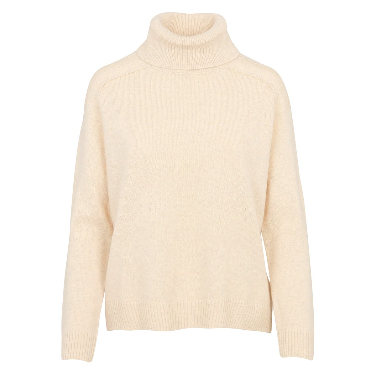 Pull col roulé en 100% laine CELESTIN beige, Maison 123