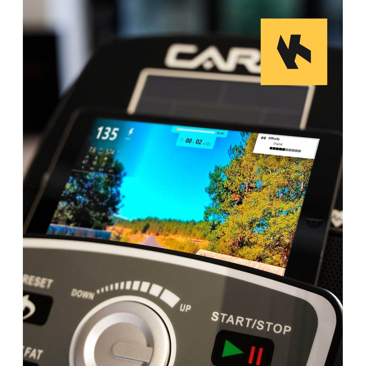 Vélo elliptique HELIS auto-alimenté - CARE - ergomètre connecté noir, CARE FITNESS