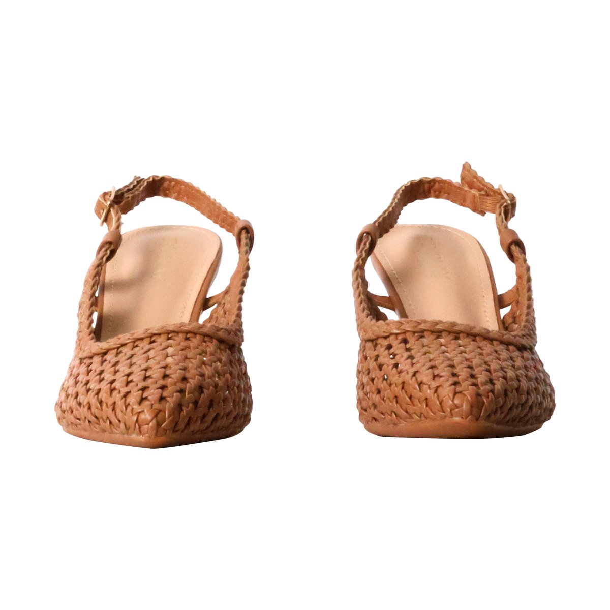 Escarpin à Talon camel, ENZA NUCCI