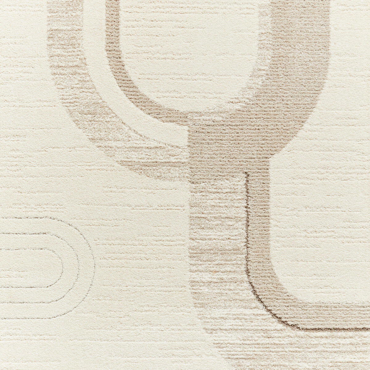 Modern Abstract Distressed Rug beige, SO'HOME