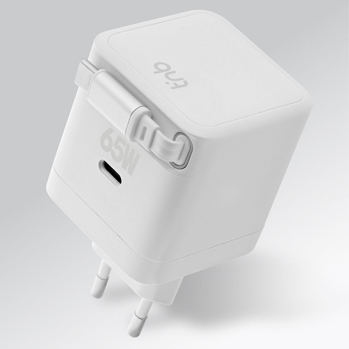 Chargeur + câble GAN USB-C charge rapide + cable 70cm couleur unique, TNB