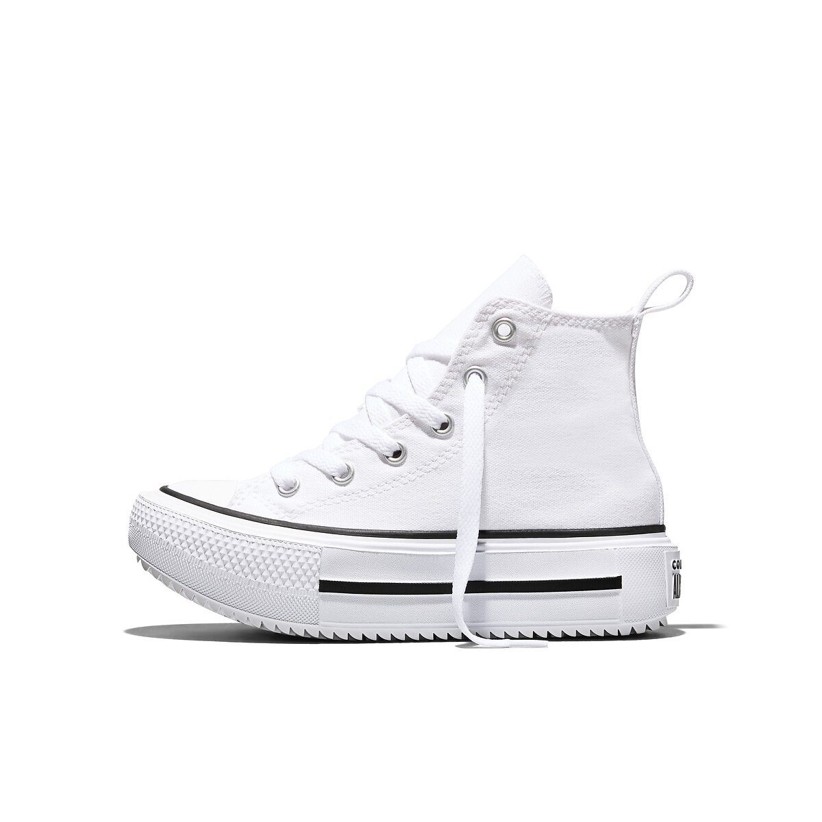 Baskets CHUCK TAYLOR ALL STAR LIFT DOUBLE STACK HI FOUNDATION blanc, CONVERSE