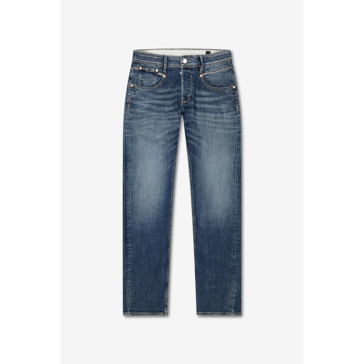 Jeans slim stretch 700/11, longueur 34 blue, LE TEMPS DES CERISES