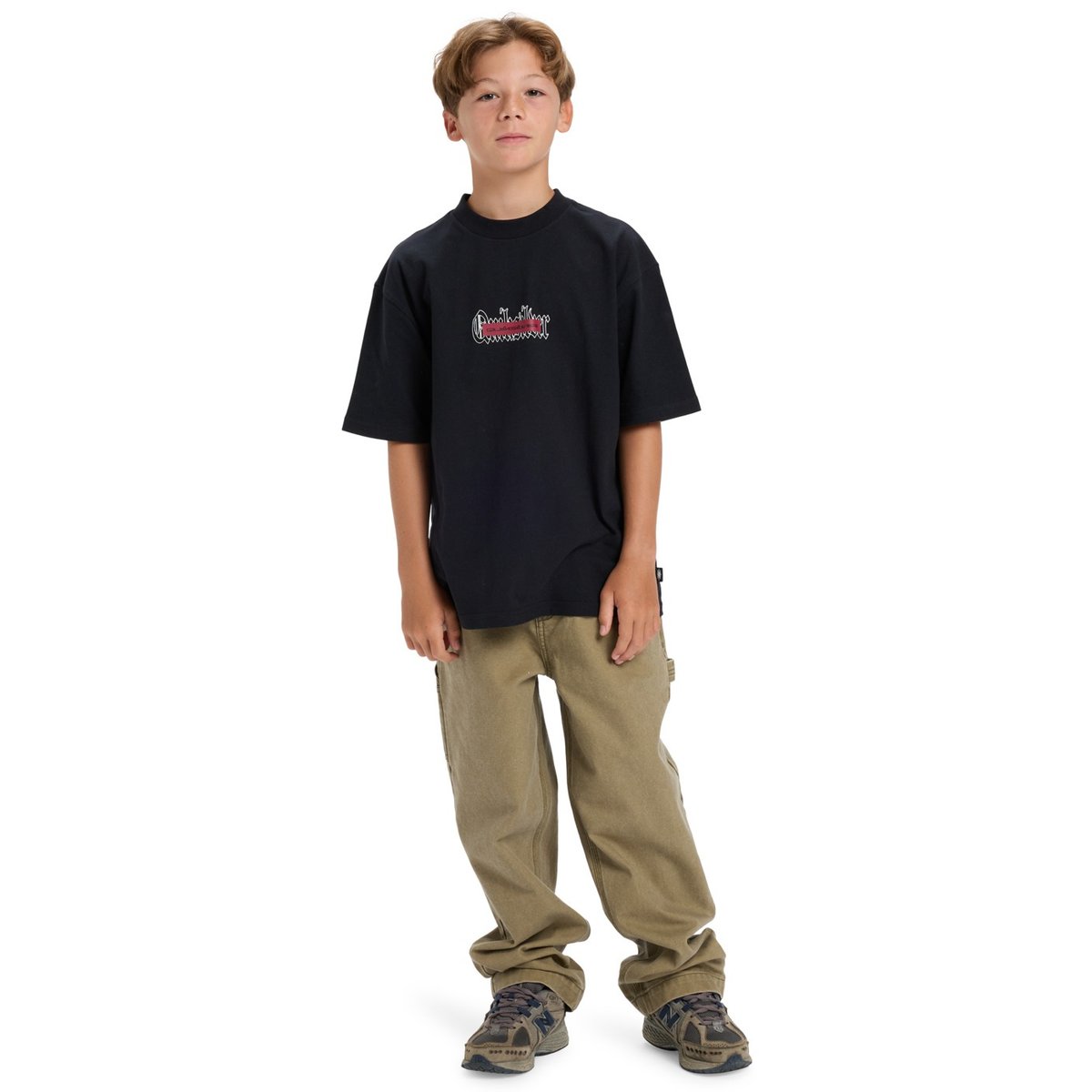 T-shirt à manches courtes MERCURY DOUBLE UP noir black, QUIKSILVER