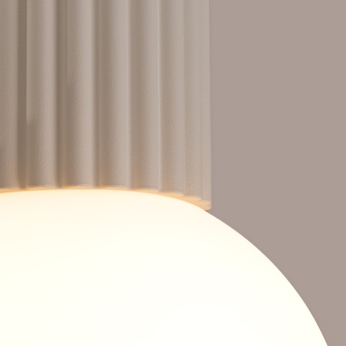 Plafonnier Aluminium Beige G9 1 Halo beige, EDEN