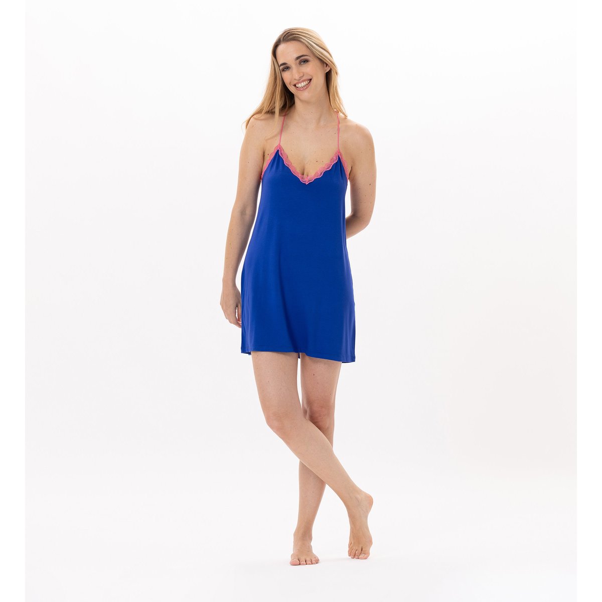 Nuisette en viscose PALOMA 903 bleu, LE CHAT