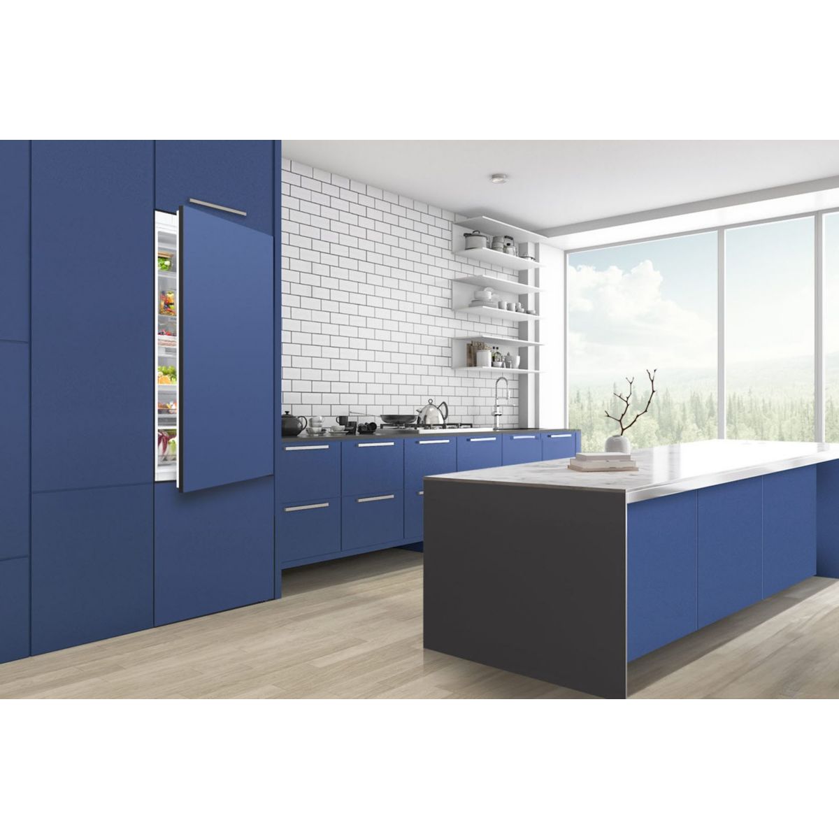 Réfrigérateur combiné encastrable BRB80F26ADS0 couleur unique, SAMSUNG