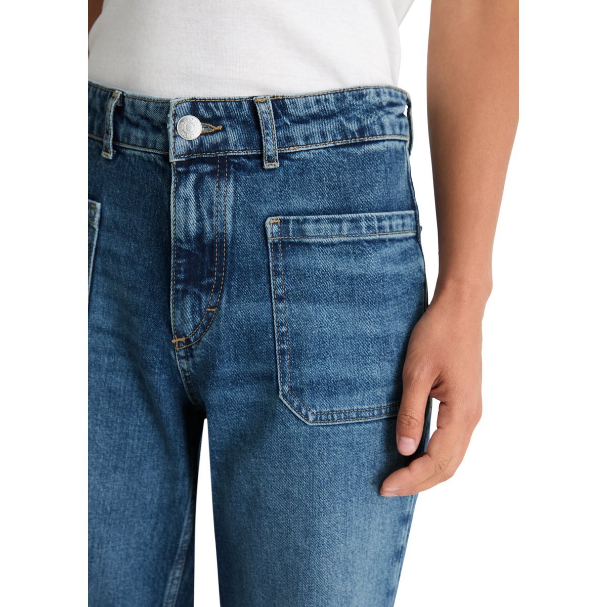 Jeans modèle Caya avec CIRCULOSE bleu, MARC O'POLO