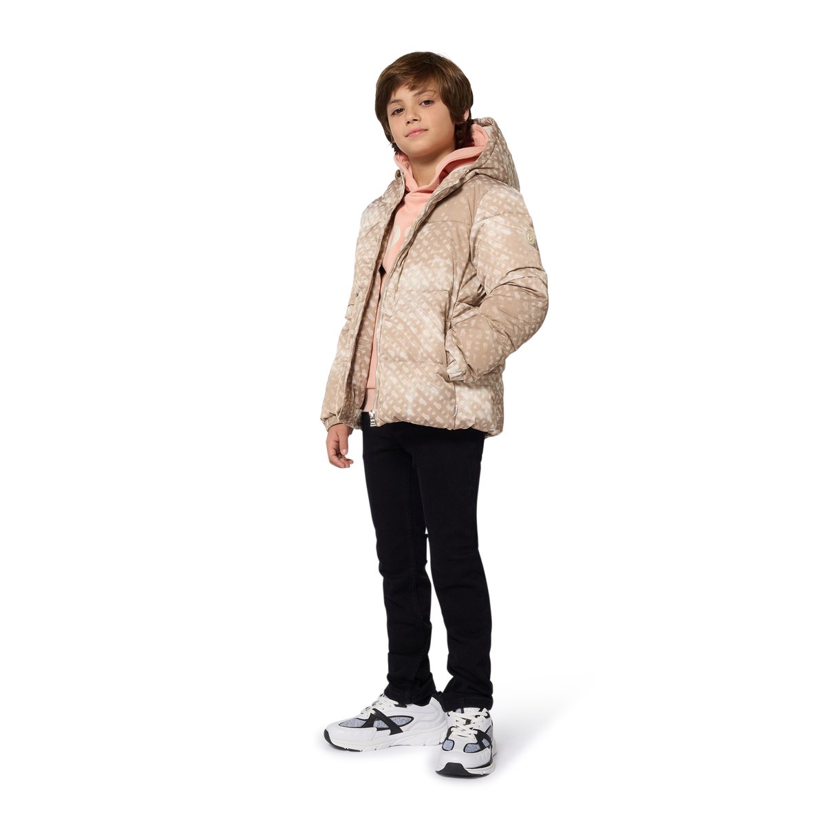 Veste à capuche cookie, BOSS KIDSWEAR