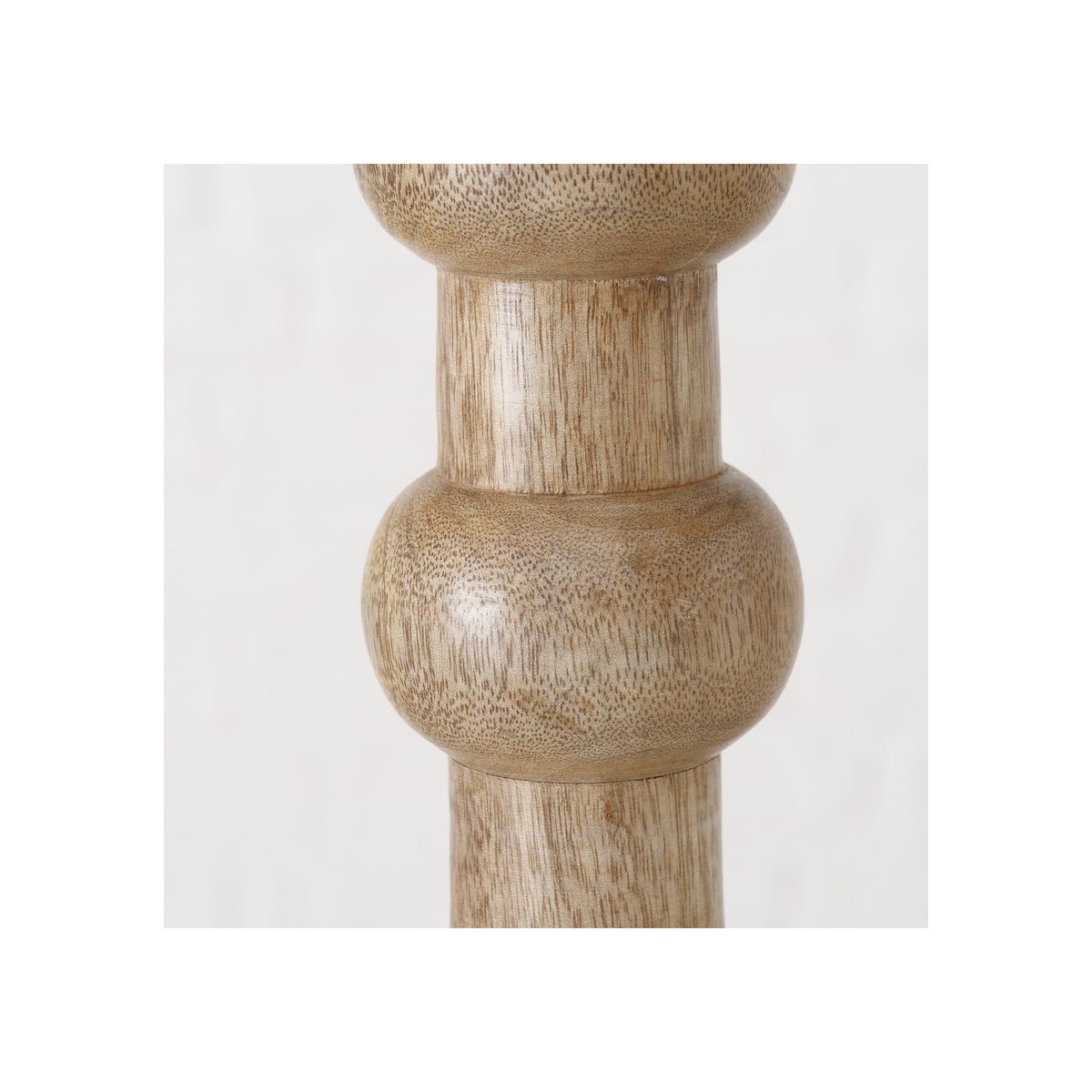 Set de 2 chandeliers en bois de mangue bois, WADIGA