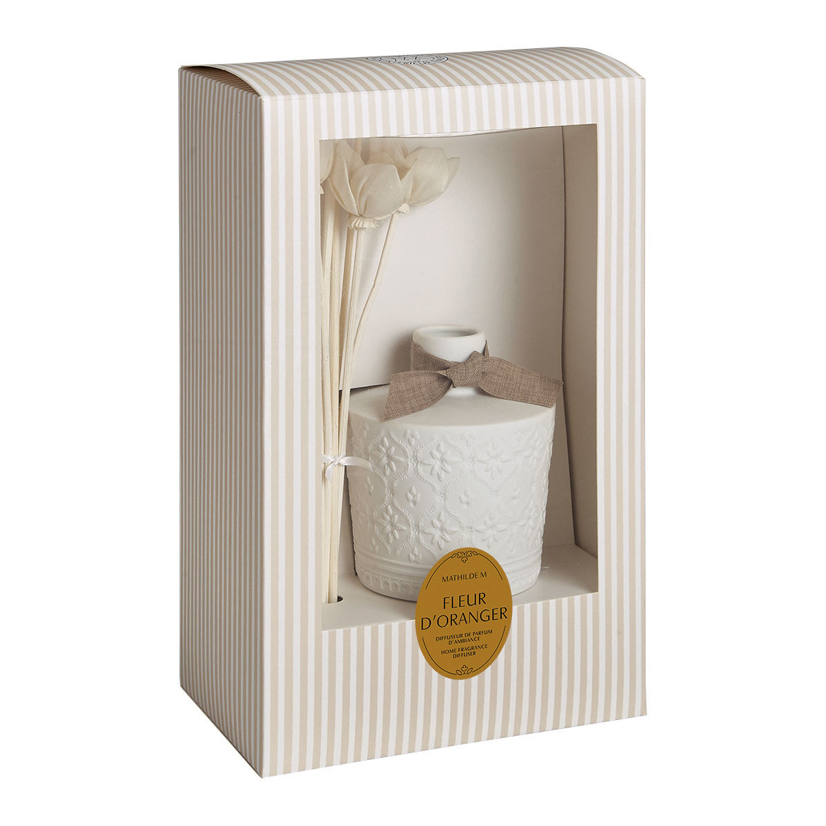 Diffuseur parfum d'ambiance - Fleur d'Oranger transparent, MATHILDE M