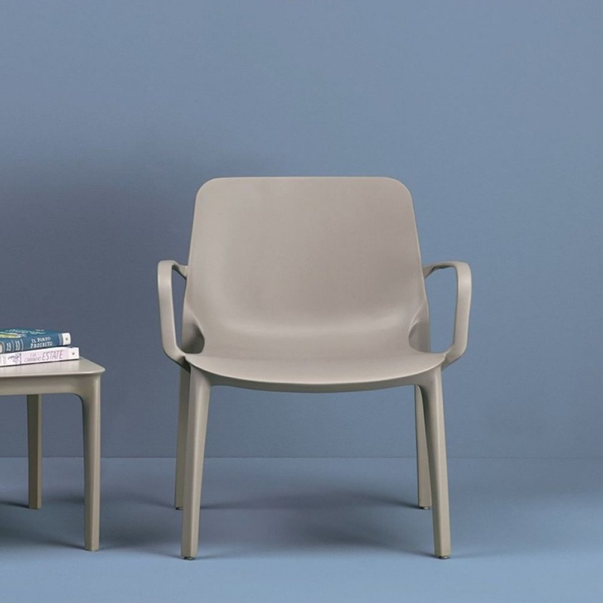 Fauteuil design, GINEVRA blanc, SCAB DESIGN
