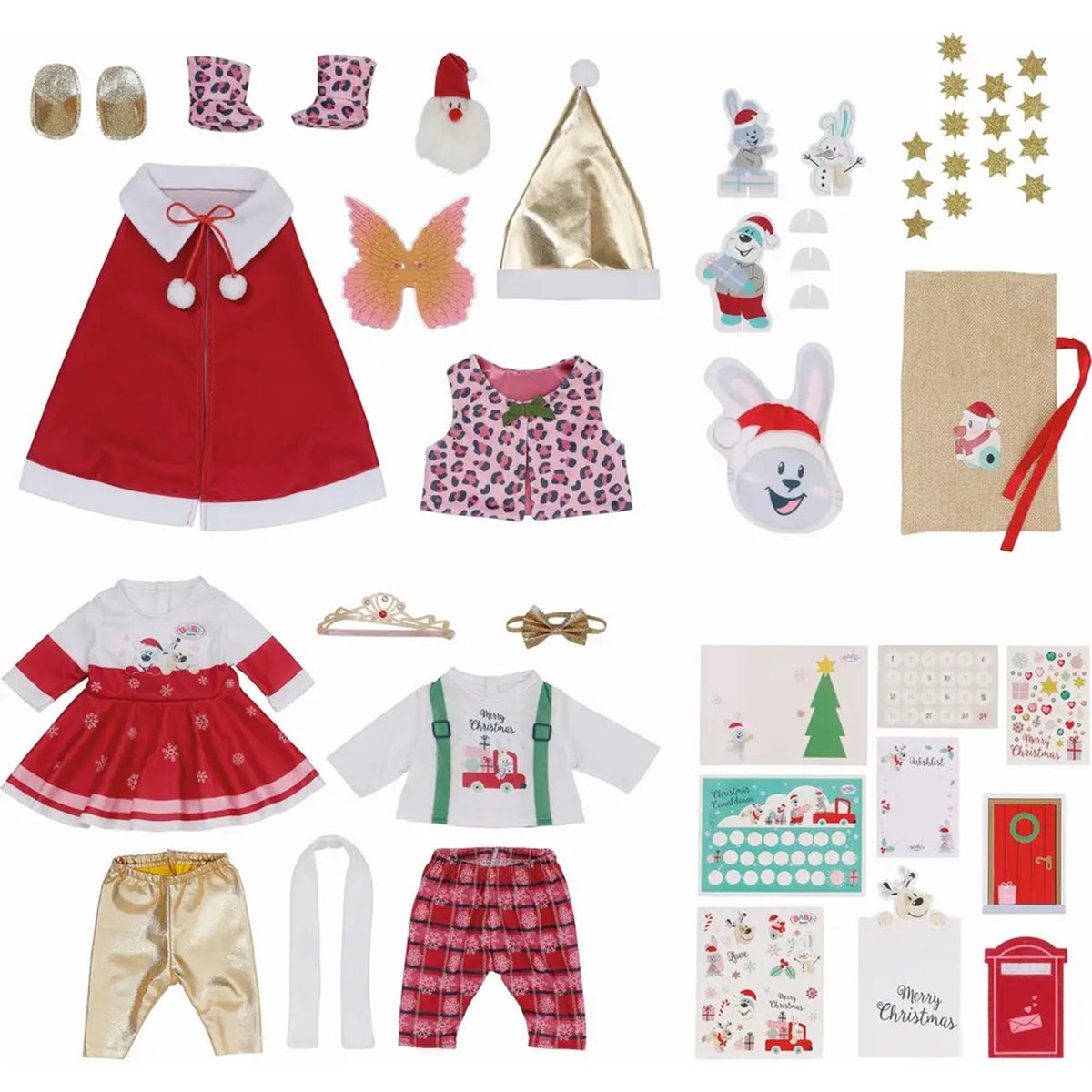 Baby born Calendrier de l'Avent avec 24 surprises couleur unique, ZAPF CREATION