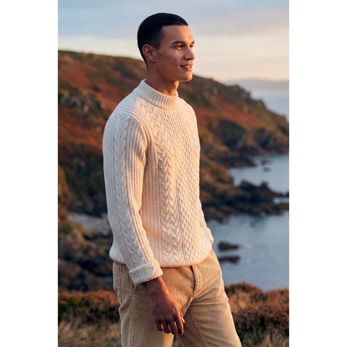 Pull irlandais - laine nature, ARMOR-LUX