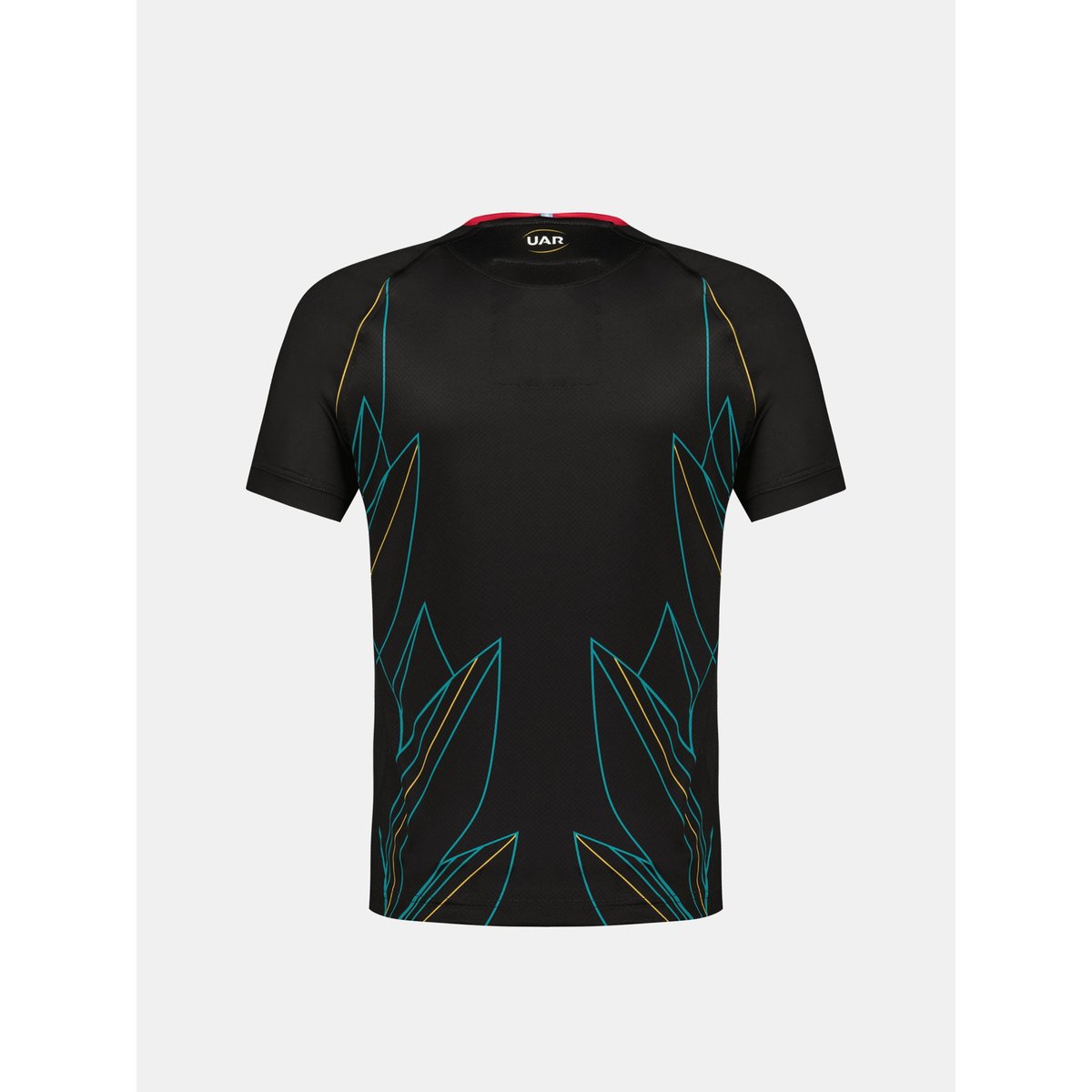Maillot Los Pumas UAR black/raspberry sorbet, LE COQ SPORTIF