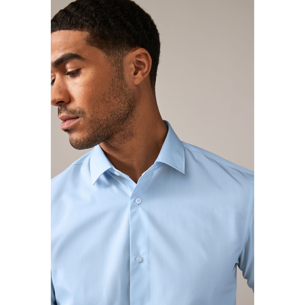 Chemise à poignets simples, lot de 2 rose/bleu, NEXT