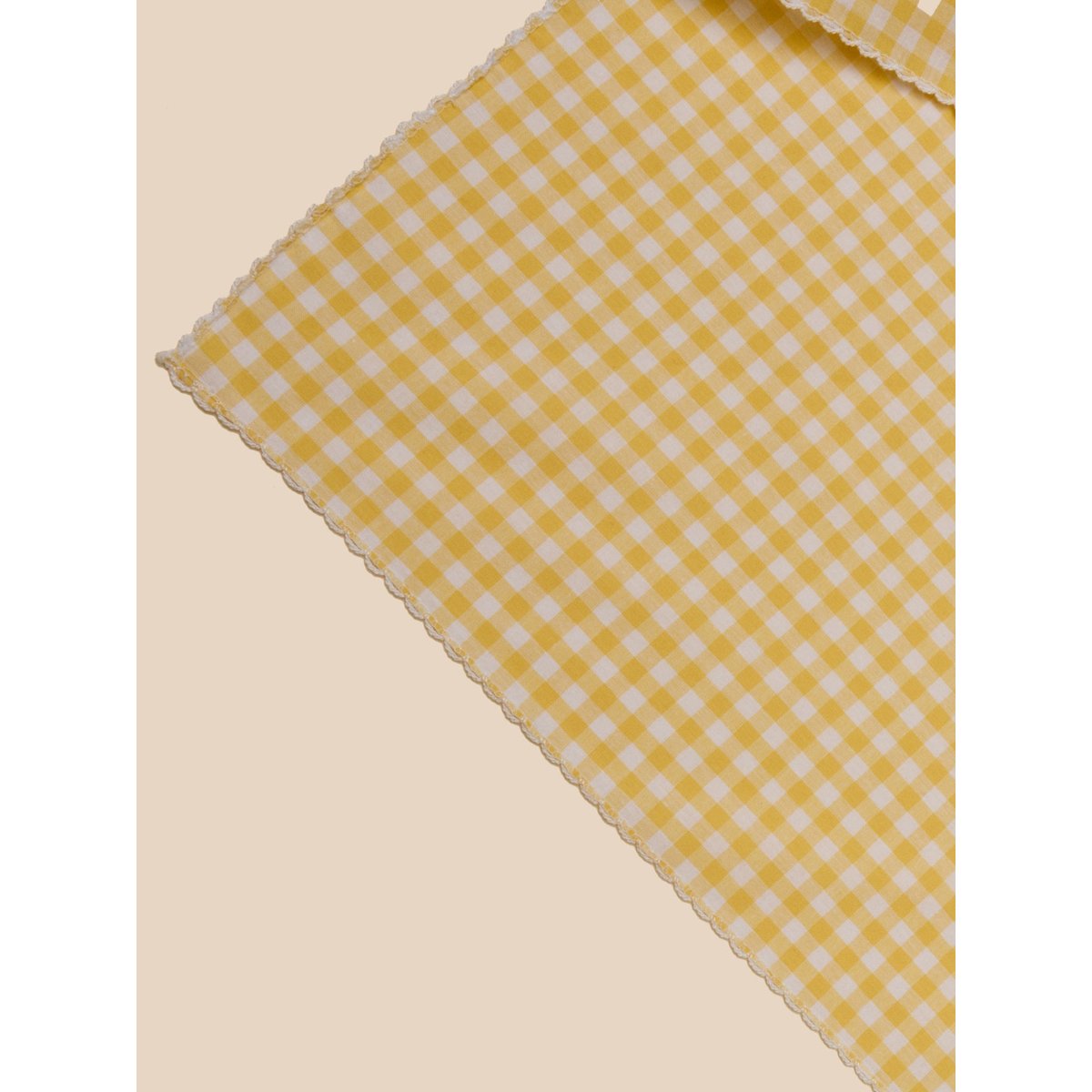 Foulard vichy vichy jaune, CYRILLUS