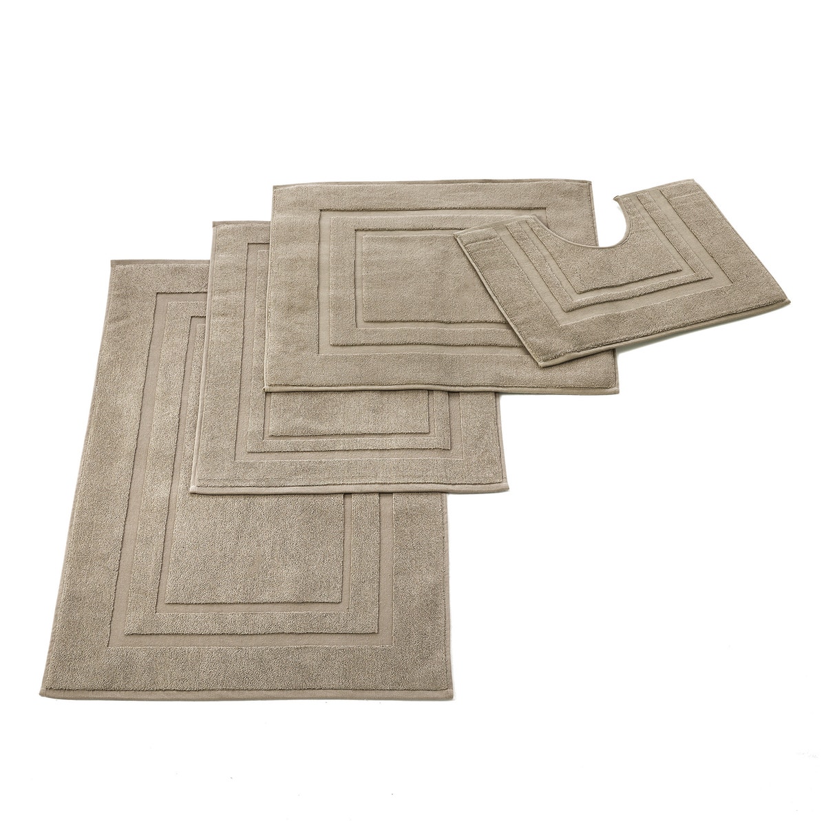 Tapis de bain 1100 g/m², Zavara blanc, LA REDOUTE INTERIEURS