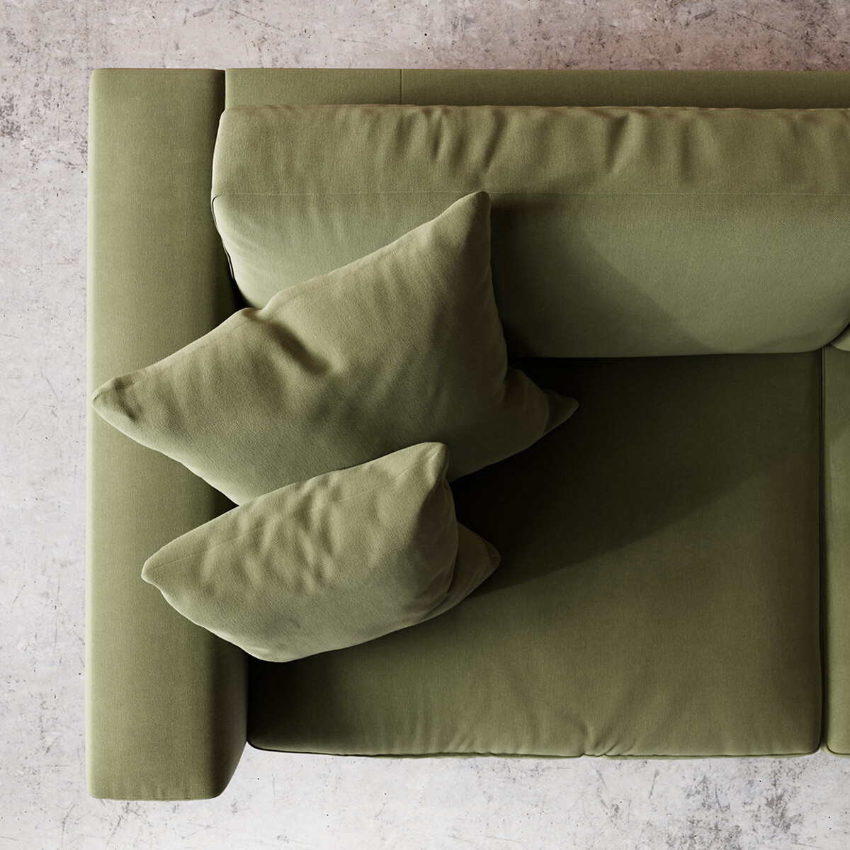 Althaea Crushed Velvet 2/3/4 Seater Sofa moss , SWOON