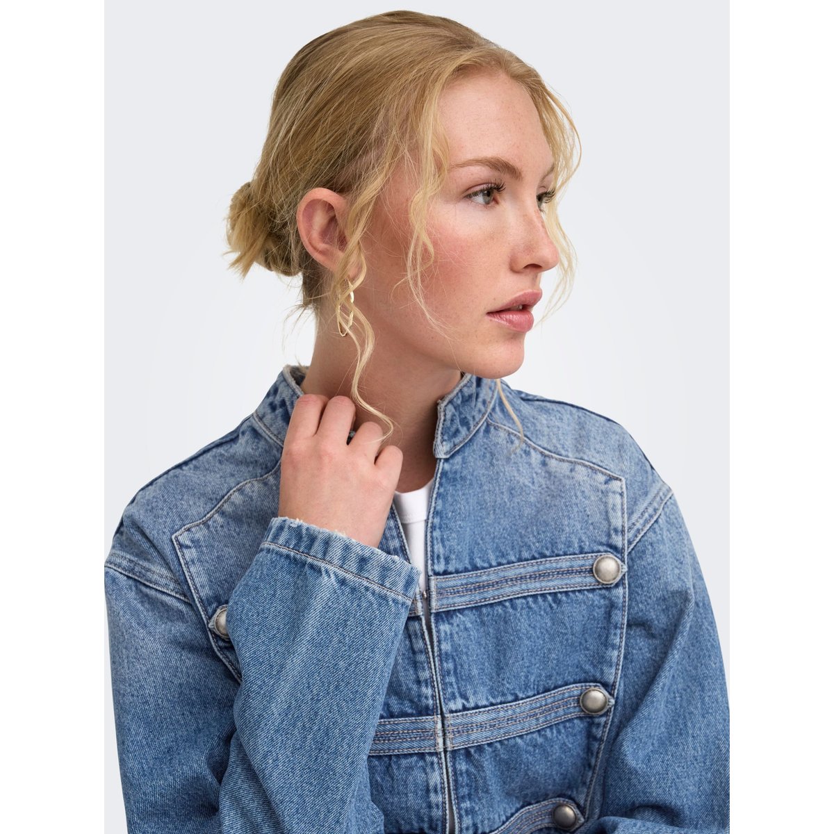 Veste En Jean medium blue denim 1, ONLY