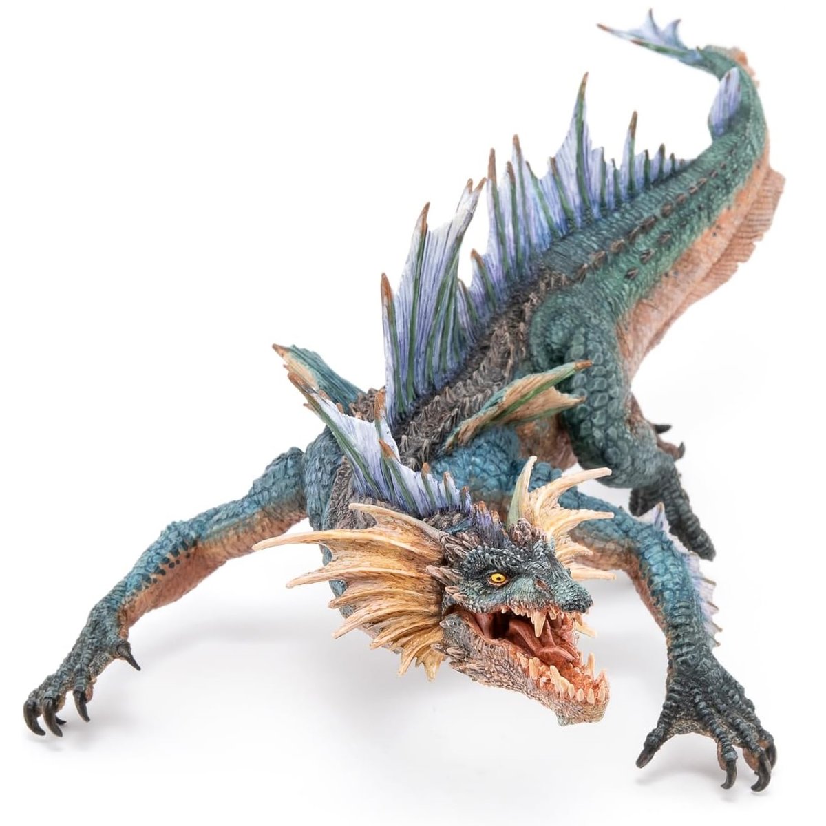 Figurine Dragon des mers bleu, PAPO