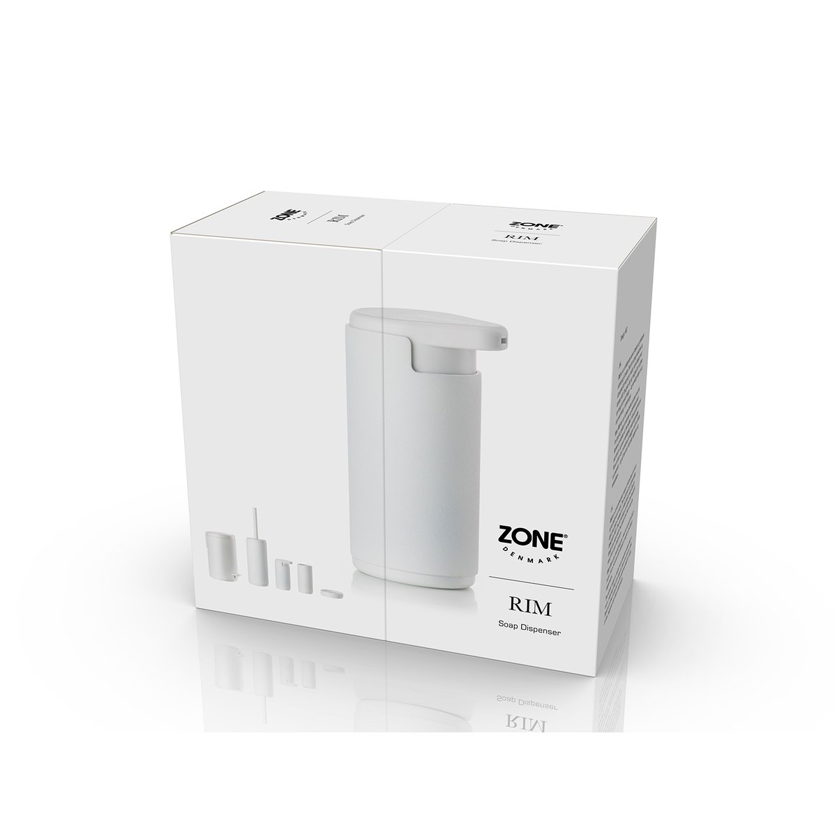 Distributeur de savon RIM blanc, ZONE DENMARK