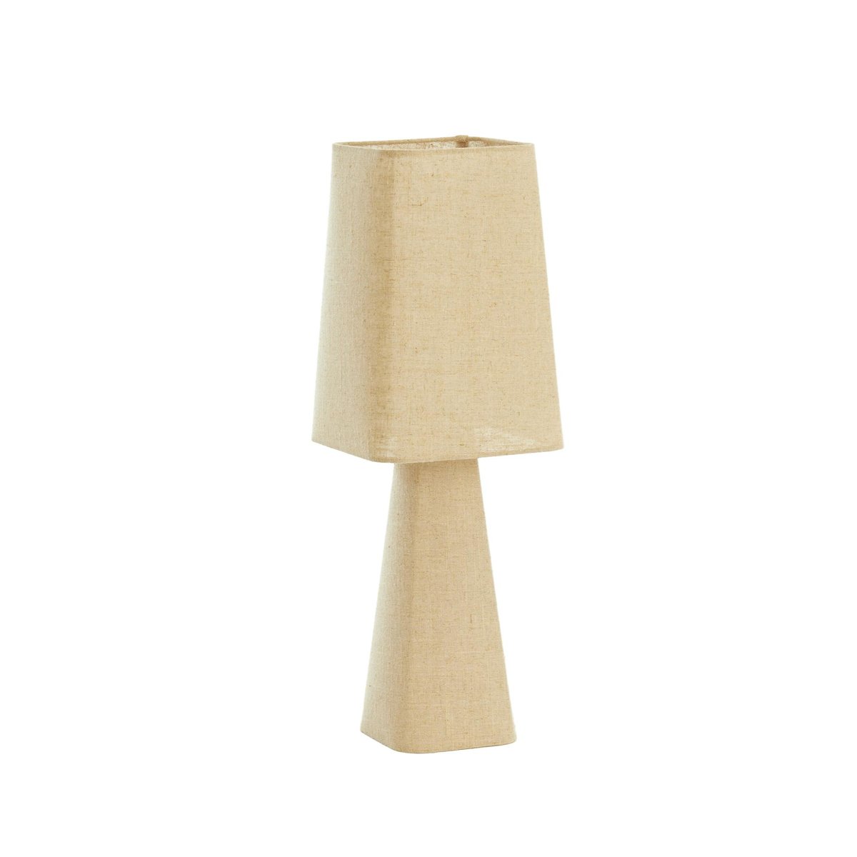 Lampe À Poser Textiles MIKKO naturel, LIGHT & LIVING