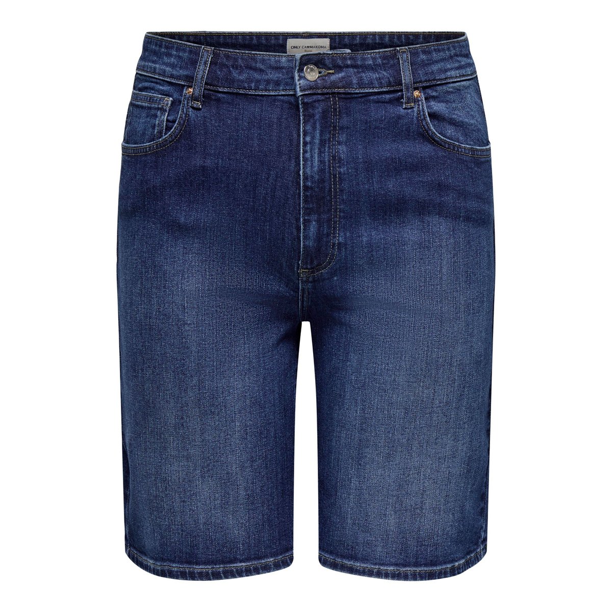 Short En Denim dark blue denim, ONLY CARMAKOMA