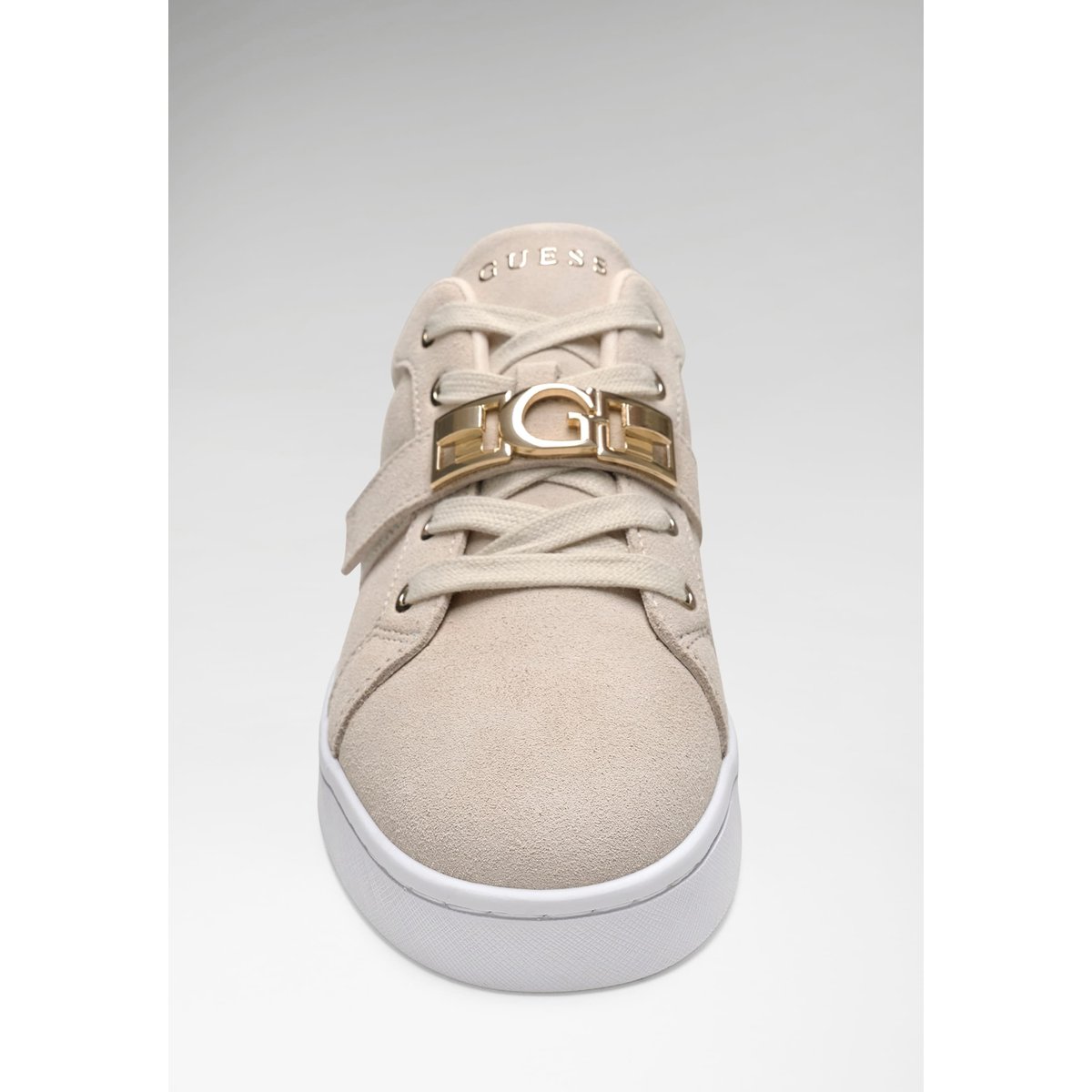 Baskets En Daim Jamisn beige, GUESS