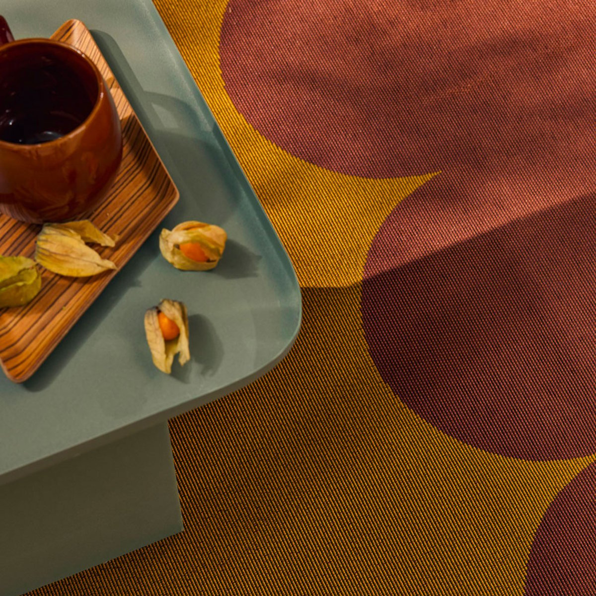 Tapis extérieur moderne bicolore RIVIERA marron, NAZAR RUGS