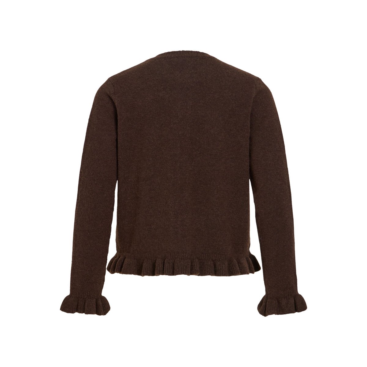 Cardigan En Maille marron - coffee bean1, VILA