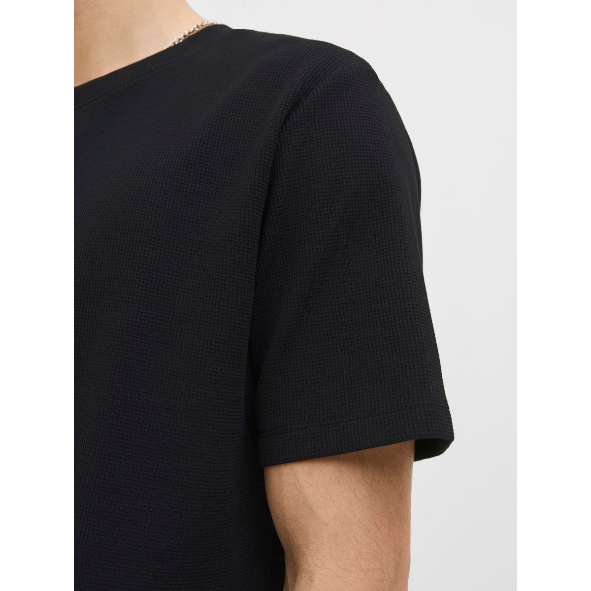 T-Shirt noire - black, JACK & JONES
