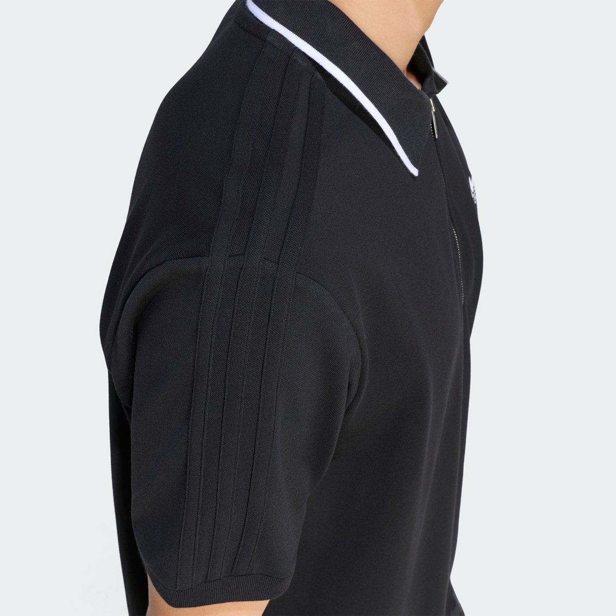 Polo 3 Bandes black, adidas Originals