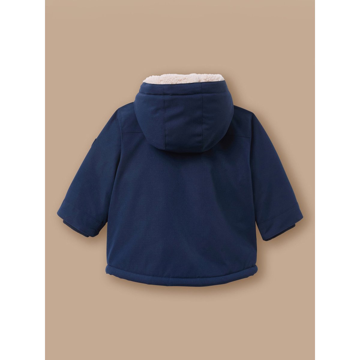 Parka doublée sherpa marine, CYRILLUS