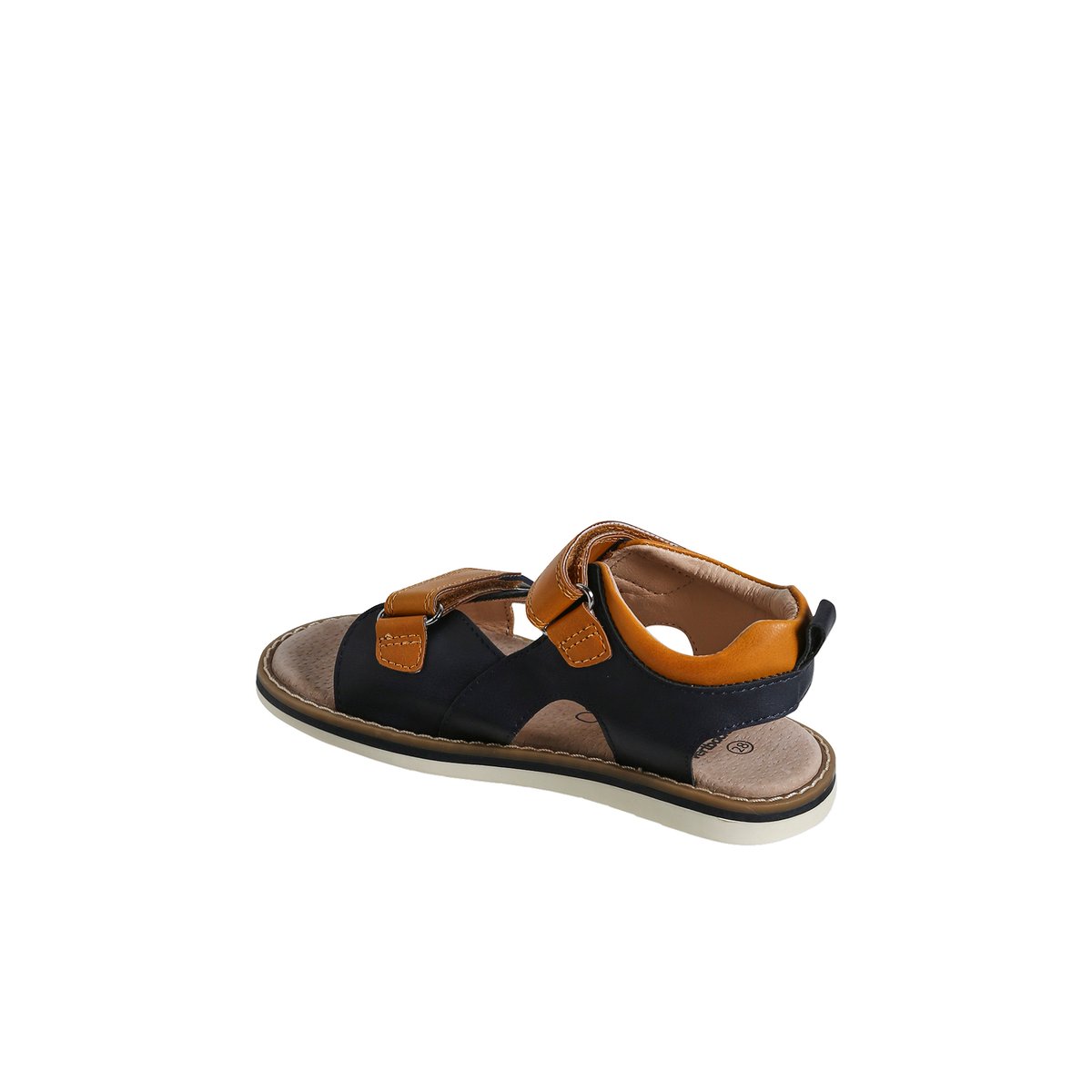 Sandales ouvertes collection maternelle marine, VERTBAUDET