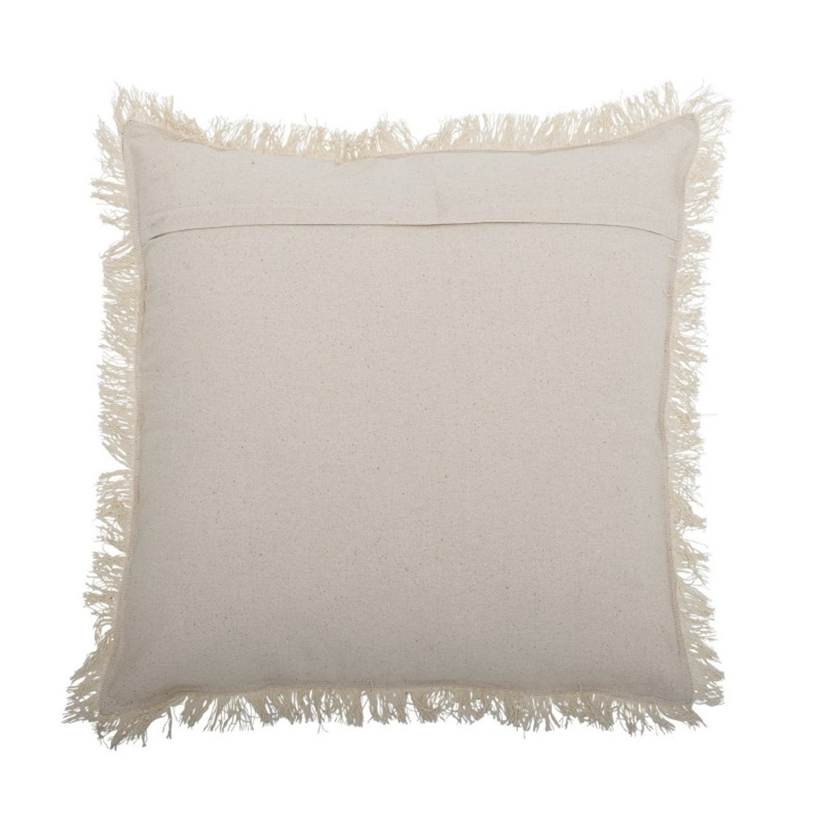 Coussin coton fleurs brodées Pogni multicolore, BLOOMINGVILLE